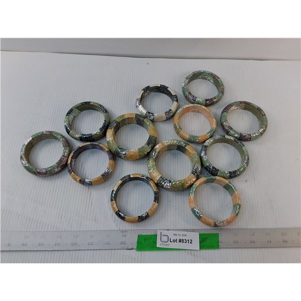 (12) Bangle Bracelets