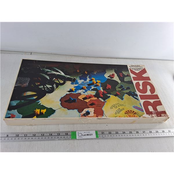 1975 Risk Board Game- Complete