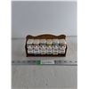 Image 1 : (6) Spice Containers in Wooden Rack