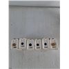 Image 2 : (6) Spice Containers in Wooden Rack