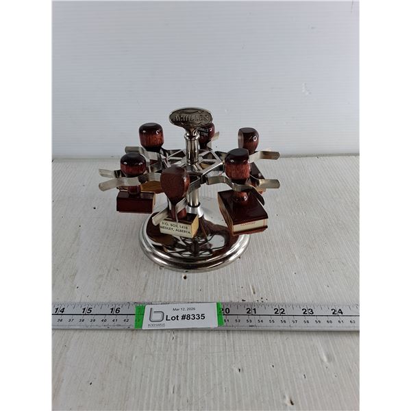 Stamp Holder w/ (6) Stamps
