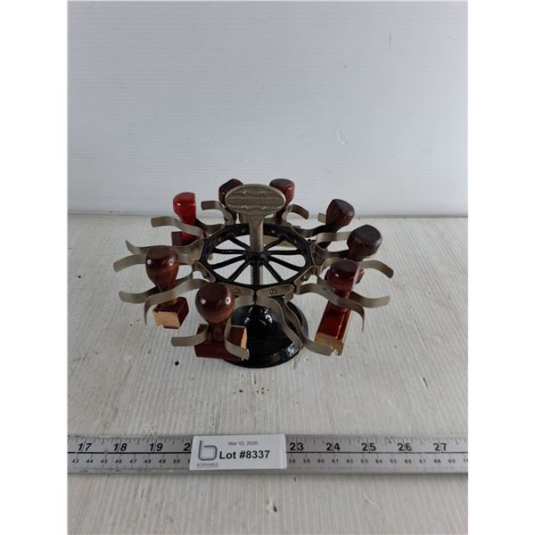 Stamp Holder with (8) Stamps