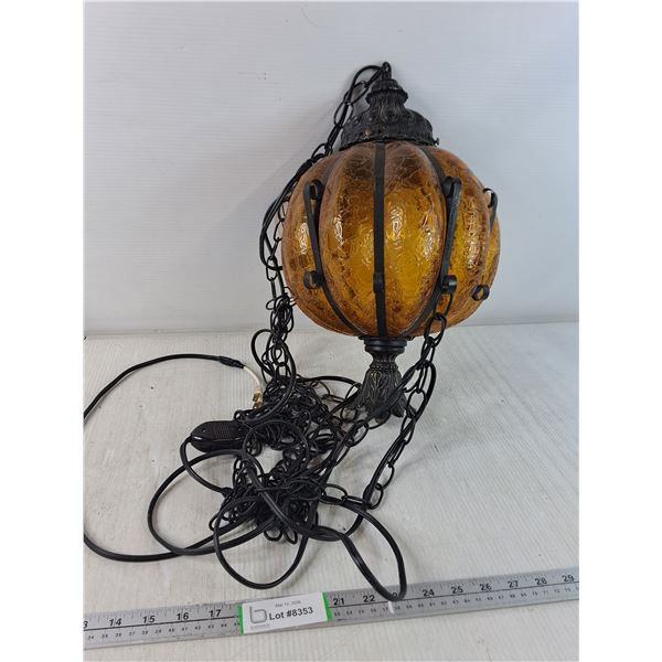 Swag Lamp- Untested - PICK UP ONLY