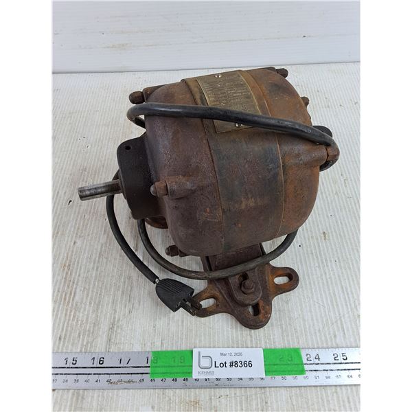 Vintage Canadian Gen 1/4 HP A.C Motor - Powers On, As Is
