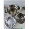 Image 5 : Assorted Steel Cookware - PICK UP