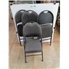 Image 1 : *(4)  Folding Chairs 36" x 18" x 14", PICKUP ONLY