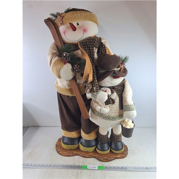 * Christmas Snowman Decoration 36" x 20" x 9" , PICK UP ONLY