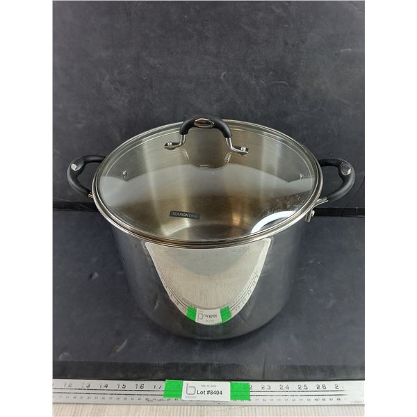 Tramontina 13" Stock Pot w/Lid