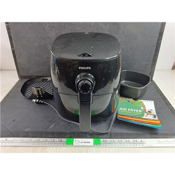 Philips Air Fryer - Powers On, As Is, Air Fryer Cooking Guide