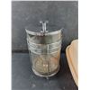 Image 2 : Tupperware Container w/Lid 12" x 10" x 4" , Coffee Press