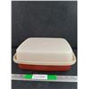 Image 4 : Tupperware Container w/Lid 12" x 10" x 4" , Coffee Press