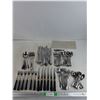 Image 1 : Assorted Cutlery & Vintage Fish Style Bottle Opener