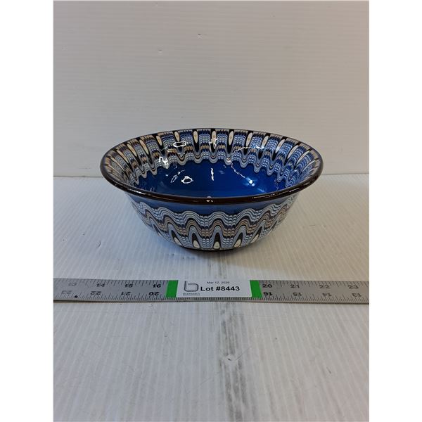 Vintage - Bulgarian Pottery Bowl
