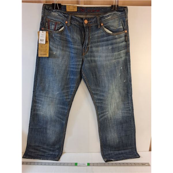 Men's Jeans/Pants - 2 Pair- Silver 38 x 32 / Wrangler Camo 40 x 30