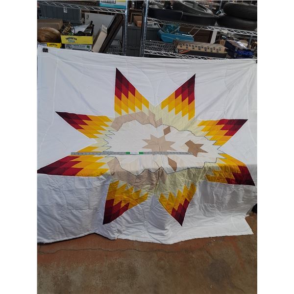 Starblanket - 80" x 80" (Incomplete)