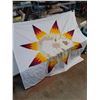 Image 2 : Starblanket - 80" x 80" (Incomplete)