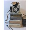 Image 4 : Assorted PC/TV/Audio - Kenwood Tape Player - Satellite Receivers - PC Drivers/Fan - All As Is-PU