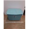 Image 1 : * (1) Storage Container/ Tote (29 " x 19" x 19")  Cannot Ship
