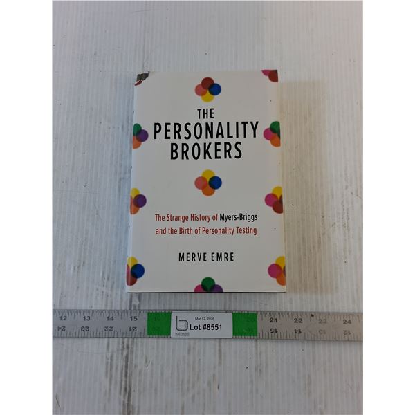 (1) Book - The Personality Brokers by Merve Emre