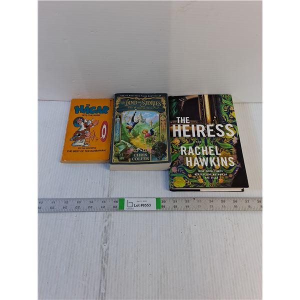 (3) Books - Hagar - The Land of Stories - The Heiress