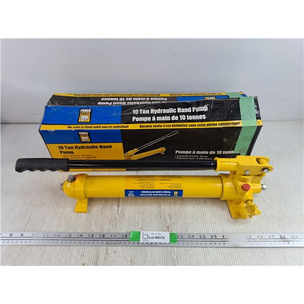 Power Fist 10 Ton Hydraulic Hand Pump - As Is