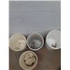 Image 2 : *(3) 5 Gallon Buckets, (1) 3 1/2 Gallon Bucket. Cannot Ship