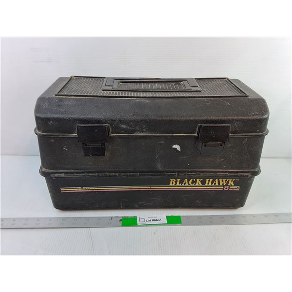 Black Hawk Plastic Tackle Box 17.5" x 9.5" x 10"
