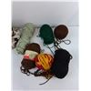 Image 2 : Balls of Yarn & Fabric Bag
