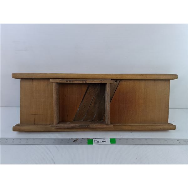 Vintage Wooden Cabbage Slicer 25.25" x 8.75"- PICK UP