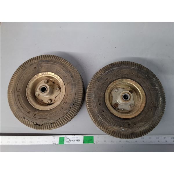 (2) Trailer Tires- As Is