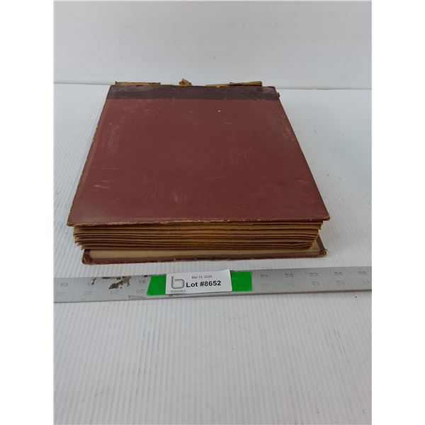 Binder of Vintage Records- Jim Cameron, Charlie Chamberlain, Harry Babbitt, Misc. Some Damaged
