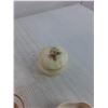 Image 3 : Brass Owl, (3) SIlk Flowers, Trinket Boxes