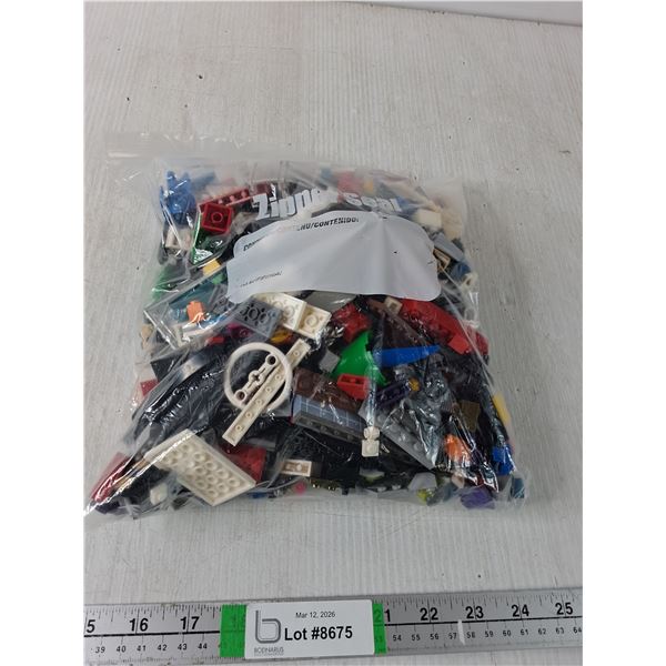 Bag Of Assorted Lego Pieces