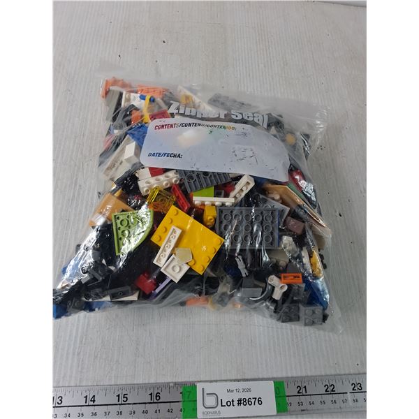 Bag Of Assorted Lego Pieces