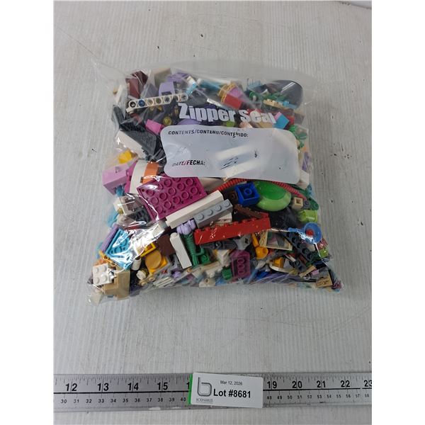 Bag Of Assorted Lego Pieces