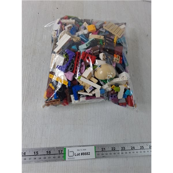 Bag Of Assorted Lego Pieces