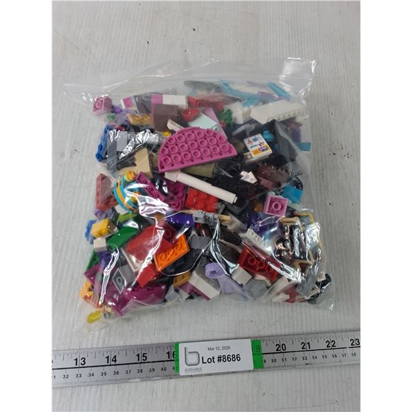 Bag Of Assorted Lego Pieces