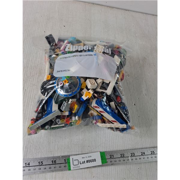 Bag Of Assorted Lego Pieces