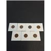 Image 3 : (7) Canadian Pennies  - 1932 thru 1938