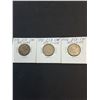 Image 2 : (3) Canadian Quarters (80% Silver) 1940 thru 1942