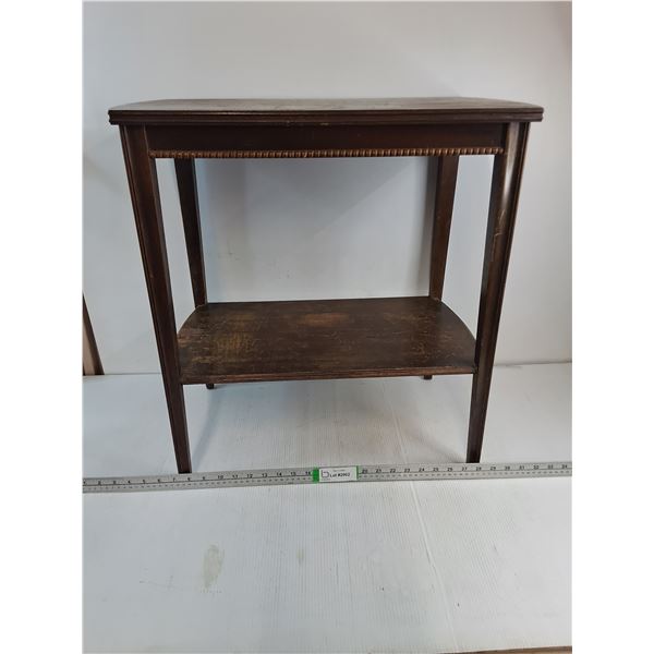 Vintage Side Table-23"Lx14"Wx24"H - PICK UP ONLY