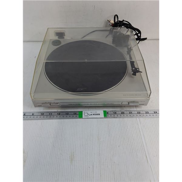 Vintage Realistic LAB-320 Belt drive Automatic Turntable-powers on-untested-as is -PICK UP