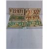 Image 1 : (6) Saskatchewan License Plates Including (2) 1973 Home of RCMP