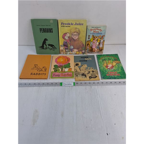 (7) Vintage Children's Books