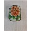 Image 2 : Vintage Porcelain and Silver Plated Chinese Jewelry Box
