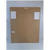 Image 2 : * Wood Framed 25" x 31" "Vases" Wall Decor - Pickup Preferred