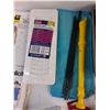 Image 3 : Mixed Lot (Paint Supplies, Sewing Patterns, Door Knobs, Hand Tools, Misc.)