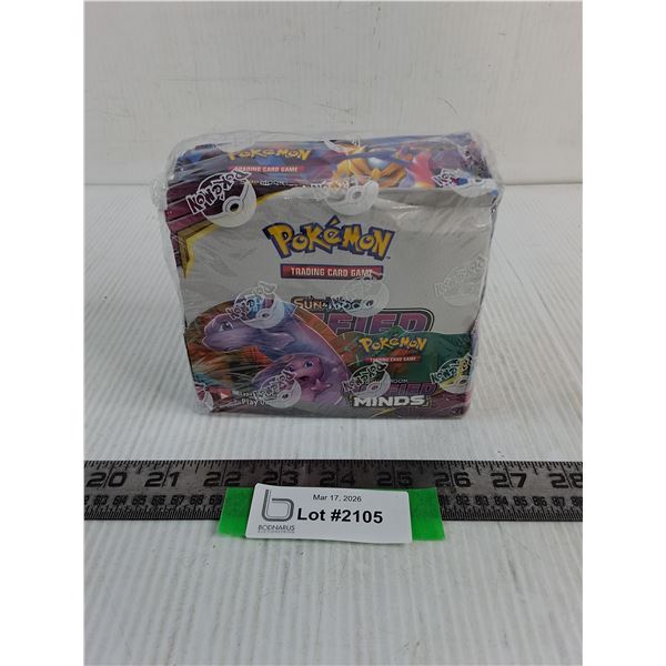 Sealed Box of Pokemon "Sun & Moon Unified Minds" Collector Cards - Unauthenticated