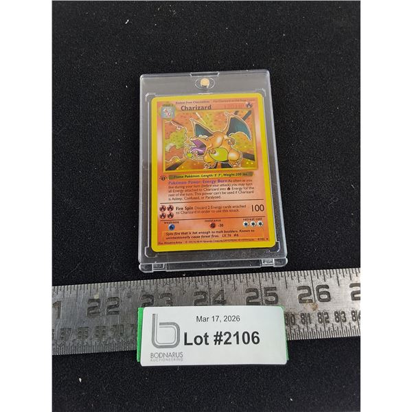 Pokemon "Charizard" Collector Card - Unauthenticated