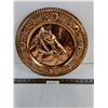 Image 1 : Vintage "Copper Looking" Horse Head Wall Plate from Italy